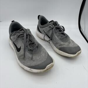Nike Sneakers Youth Boys Size 7 Y Flex Experience 8 AQ2246-003 Gray Run Walk F3